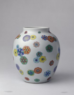 图片[1]-Doucai Tuan patterned pot-China Archive